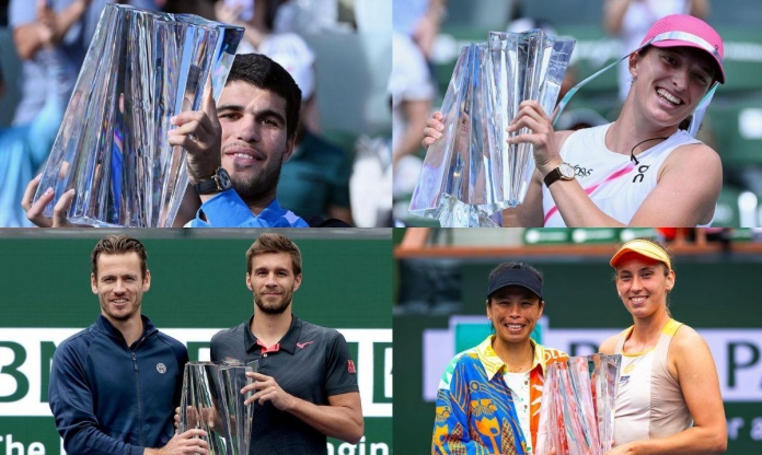 Lịch thi đấu, kết quả tennis Indian Wells 2025 mới nhất