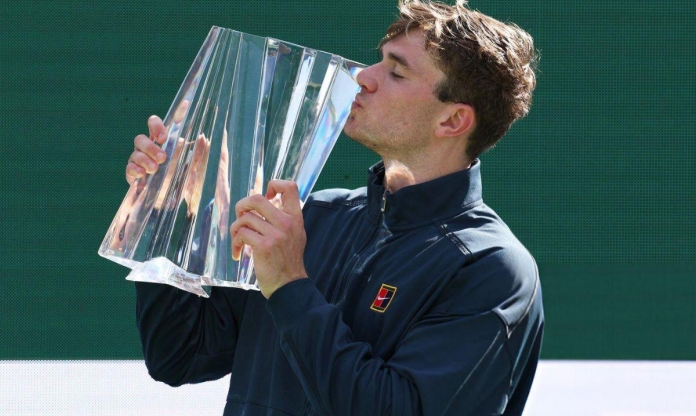 Đăng quang Indian Wells, Jack Draper leo thẳng top 10 tennis thế giới