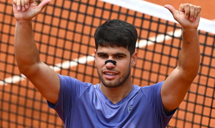 Alcaraz, Zverev thắng dễ trận ra quân Rome Masters 2025