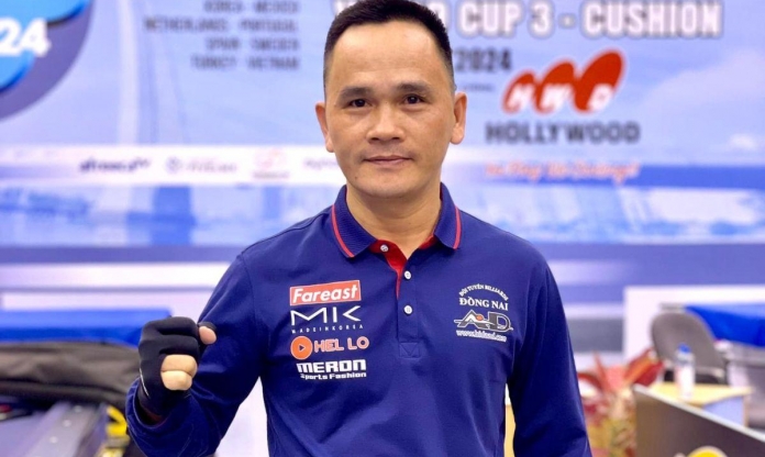 Cơ thủ Trần Đức Minh trở thành cựu vương World Cup TPHCM