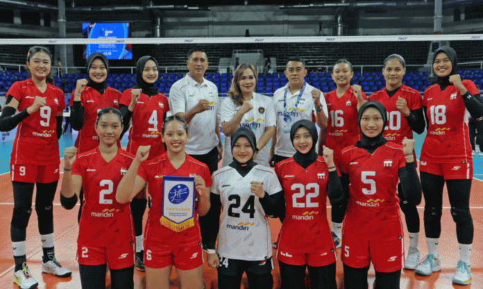 Bóng chuyền nữ Indonesia thua sát nút trận ra quân AVC Nations Cup 2025