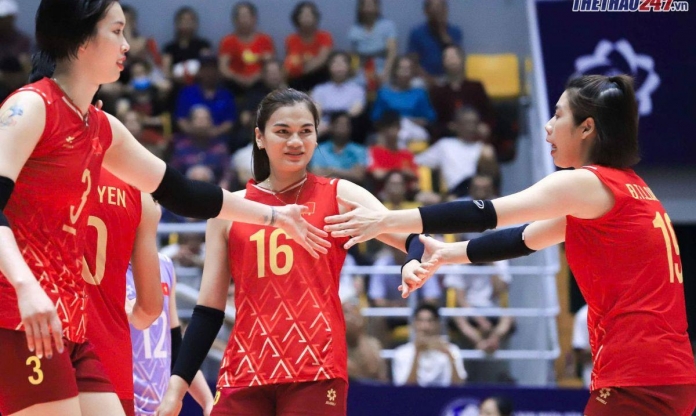 Bóng chuyền nữ Việt Nam lần thứ 3 liên tiếp vô địch AVC Nations Cup