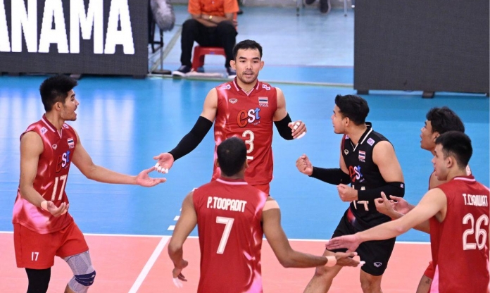 Thắng dễ Philippines, Thái Lan 99% thoát vị trí đội sổ AVC Nations Cup 2025
