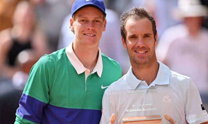 Gasquet: 'Sinner chưa đạt đến đẳng cấp của Big 3'