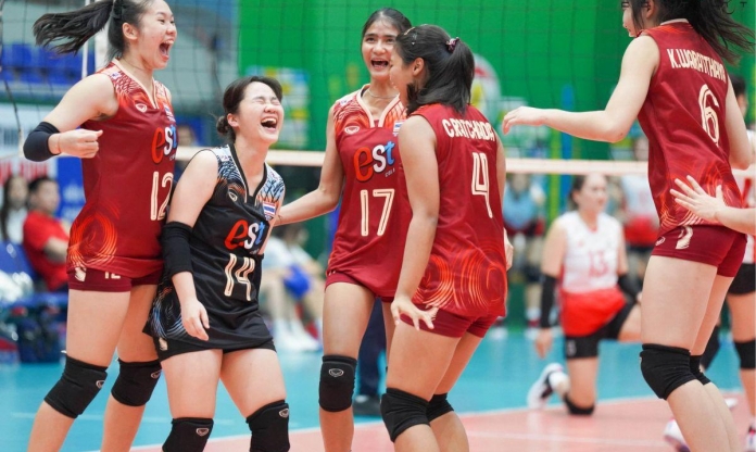 Đội U21 bóng chuyền nữ Thái Lan chốt quân dự VTV Cup 2025