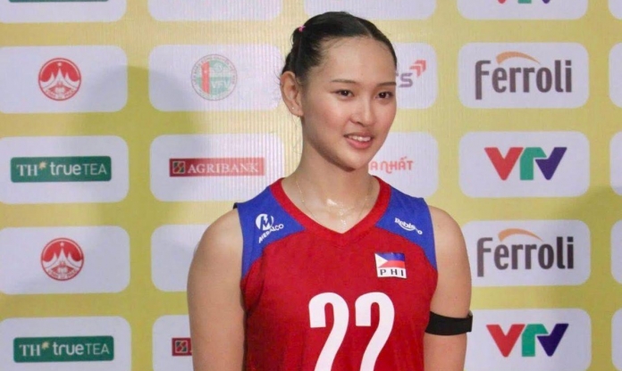 Mỹ nhân bóng chuyền nữ Philippines nói thẳng mục tiêu ở VTV Cup 2025