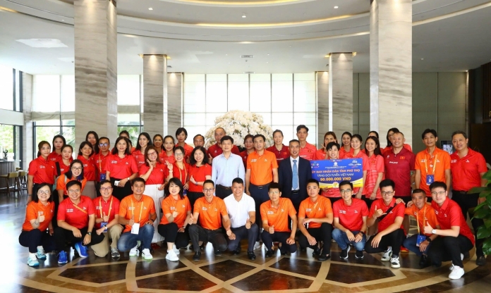 Bóng chuyền nữ Việt Nam được thưởng nóng trước thềm bán kết VTV Cup 2025