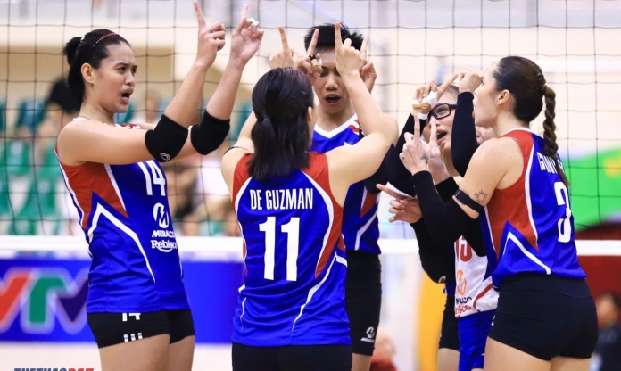 Bóng chuyền nữ Philippines giành HCĐ chặng 2 SEA V.League 2025