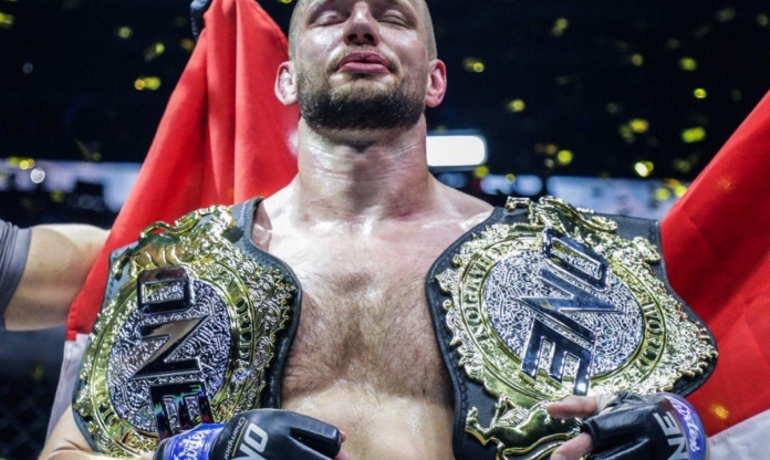 Cựu vương ONE Championship lên tiếng thách thức Khamzat Chimaev