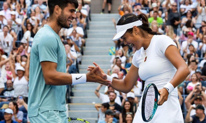 Alcaraz cùng bạn gái tin đồn sớm dừng bước ở US Open