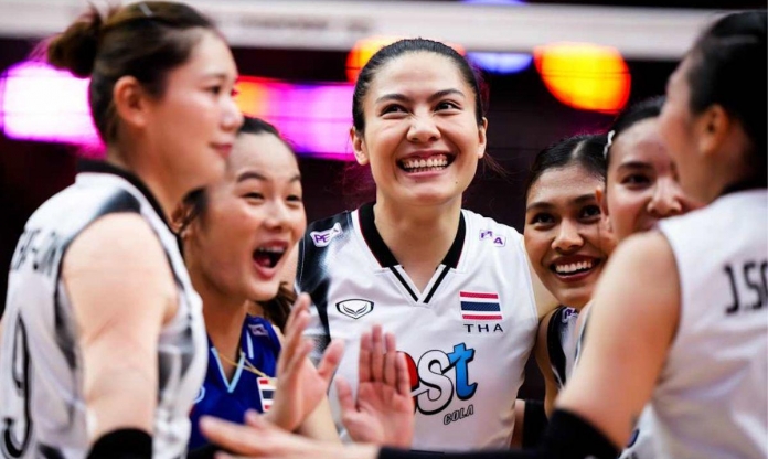 Bóng chuyền nữ Thái Lan thắng giòn giã ngày mở màn giải VĐTG