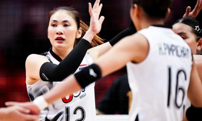 Bóng chuyền nữ Thái Lan thua trận đầu tiên ở giải VĐTG 2025