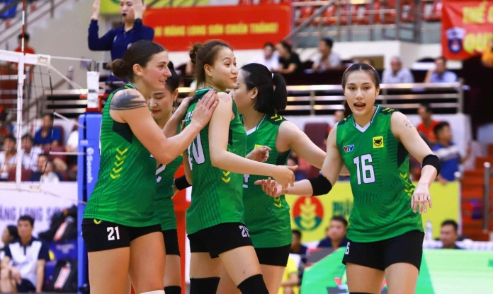 VTV Bình Điền Long An năm thứ 2 liên tiếp lọt chung kết giải bóng chuyền VĐQG