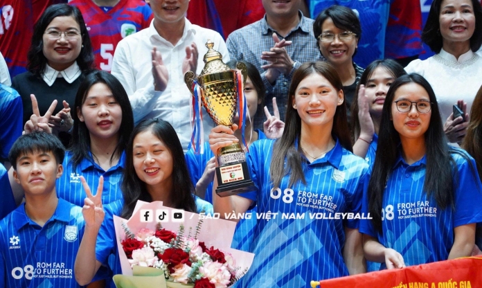 Trao giải cá nhân, BXH chung cuộc giải bóng chuyền hạng A toàn quốc 2025