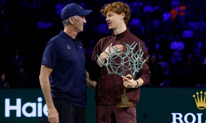 Sinner nhận tin cực vui từ cánh tay đắc lực