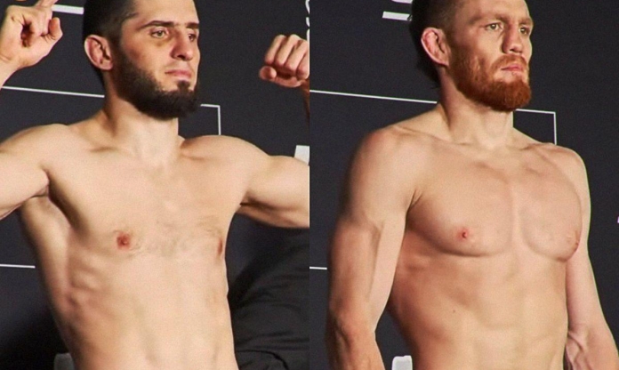 Jack Della Maddalena áp đảo thể hình Islam Makhachev trước thềm UFC 322