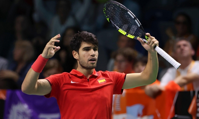 Tây Ban Nha ngược dòng đẳng cấp ở Davis Cup, Alcaraz chỉ biết thốt lên 1 từ