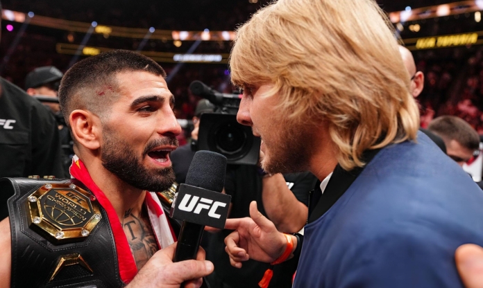 Ilia Topuria và Paddy Pimblett đấu 'võ mồm' ở UFC Qatar