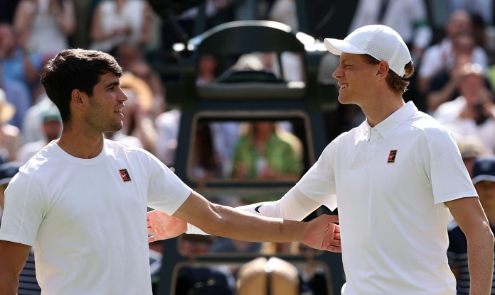 Sinner chiếm ngôi số 1 của Alcaraz ở BXH tennis 'chuẩn nhất thế giới'