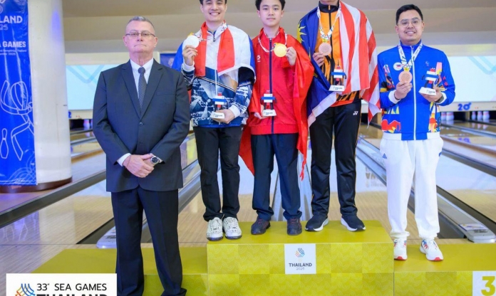 Hạ Thái Lan, bowling Việt Nam giành tấm HCV lịch sử tại SEA Games 33