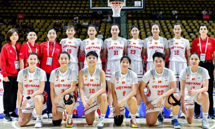 Bóng rổ Việt Nam thua cách biệt chủ nhà Thái Lan ở SEA Games 33