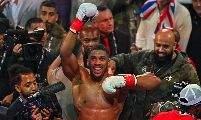 Lộ diện đối thủ tiềm năng của Anthony Joshua sau trận thắng Jake Paul