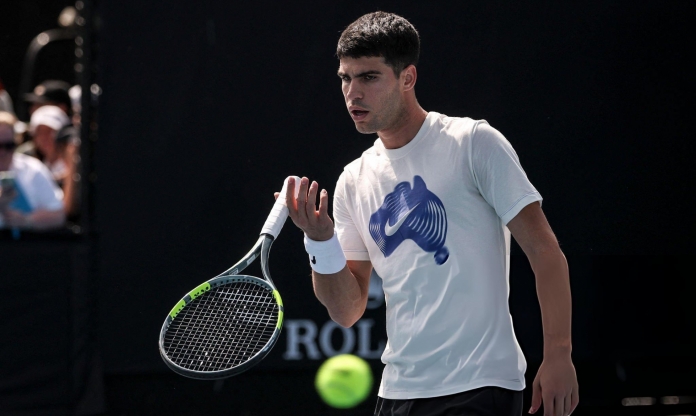 Alcaraz lọt nhánh đấu siêu dễ ở Australian Open 2026