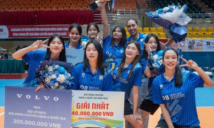 Xuất hiện hai CLB tân binh giải bóng chuyền hạng A toàn quốc 2026