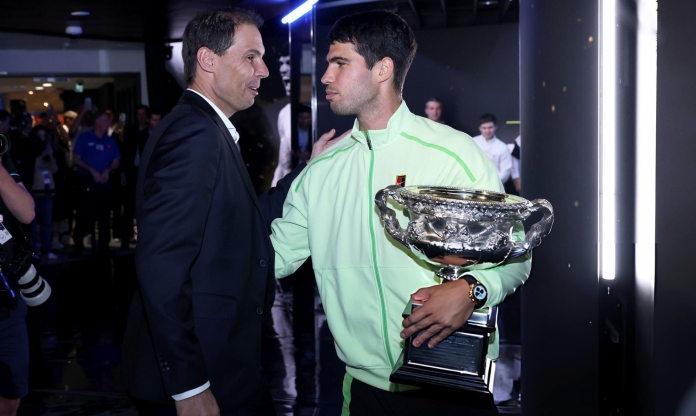 Alcaraz: 'Nadal là động lực để tôi vượt khó'