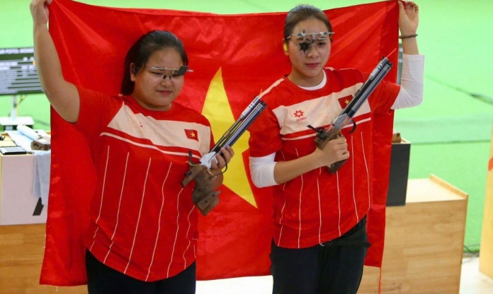 Xạ thủ trẻ Việt Nam hạ ngôi sao Olympic, giành HCV bắn súng châu Á
