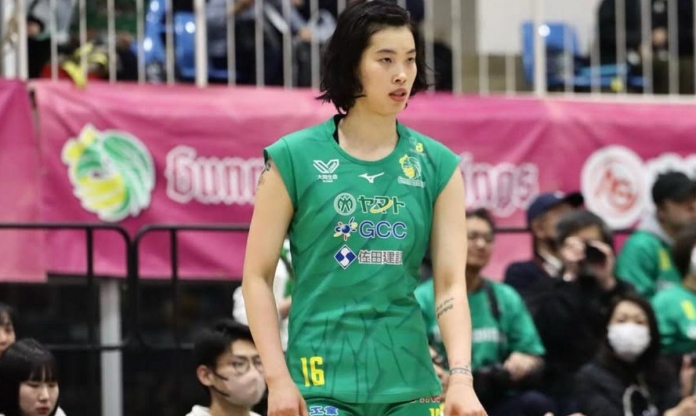 Chủ công Thanh Thúy gánh vác Gunma Green Wings, tỏa sáng trước á quân giải Nhật Bản