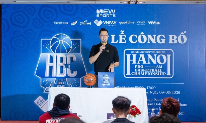 Khởi tranh Giải bóng rổ Hanoi Pro-Am Basketball Championship 2026