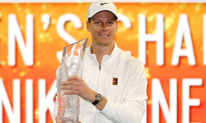 Sinner đăng quang Miami Open 2026, tạo nên kỉ lục chưa từng có