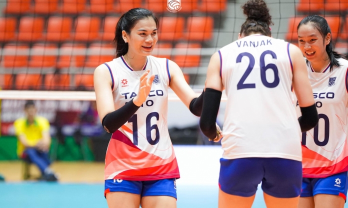 Hà Nội Tasco Auto thắng trận thứ 4 liên tiếp ở giải bóng chuyền VĐQG 2026