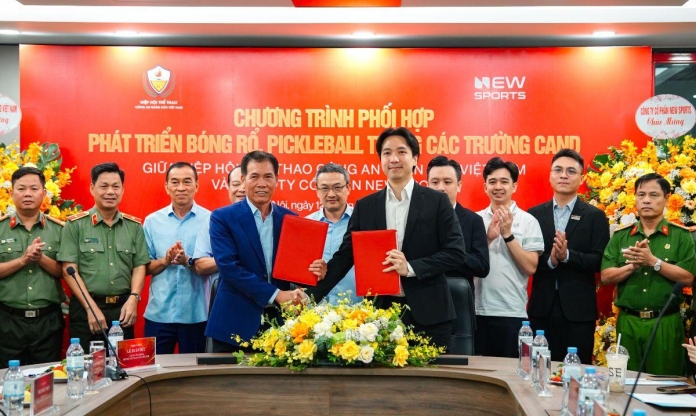 Nâng tầm và phối hợp phát triển bóng rổ, pickleball trong các trường CAND