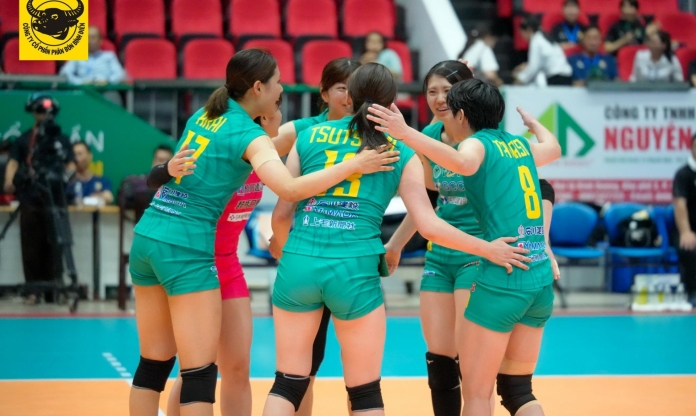 Gunma Green Wings thắng đậm VietinBank ở Cúp VTV9-Bình Điền 2026