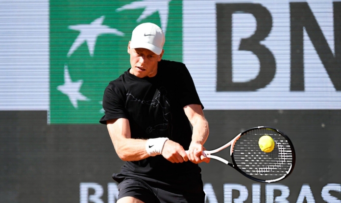 Sinner 'một mình một ngựa' ở Roland Garros 2026