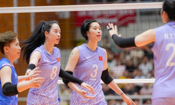Bóng chuyền nữ Việt Nam thắng siêu đậm trận ra quân AVC Cup 2026