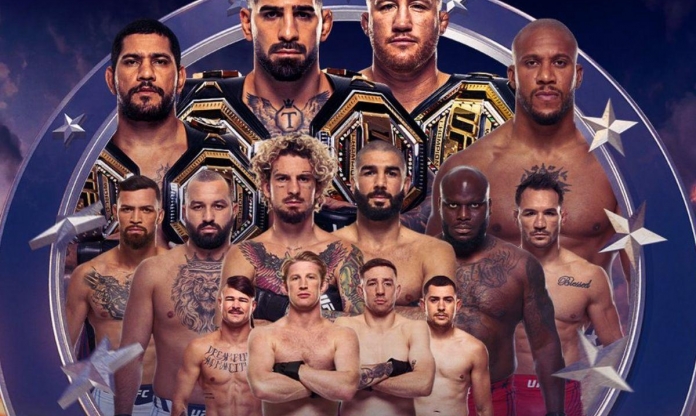 UFC Freedom 250: Topuria lần đầu biết thua, Gane dạy Pereira bài học đắt giá