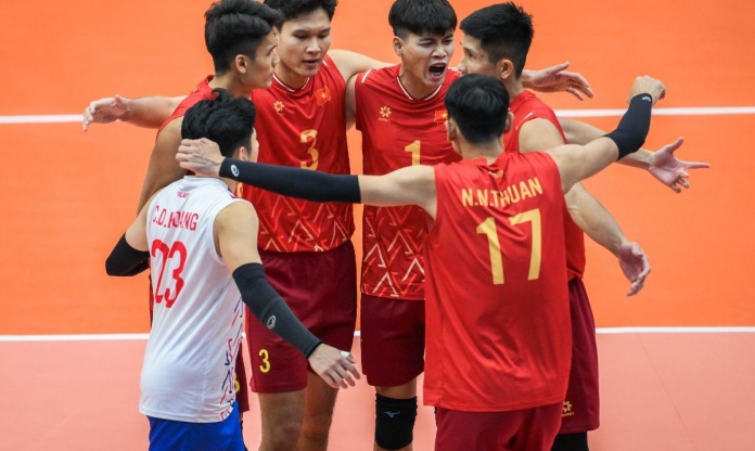 Bóng chuyền nam Việt Nam chuẩn bị thi đấu giao hữu quốc tế