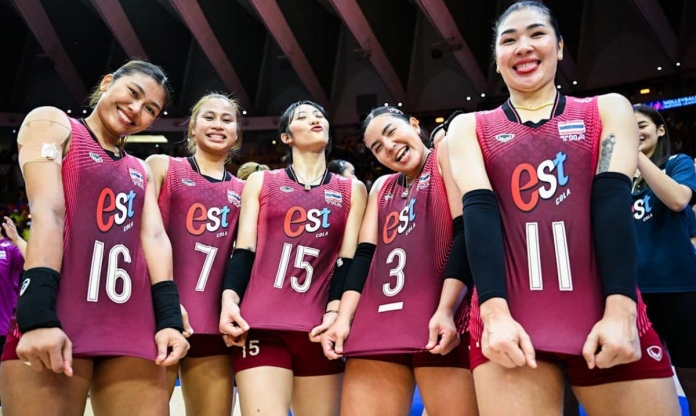 Bóng chuyền nữ Thái Lan liên tiếp tạo địa chấn ở VNL 2026