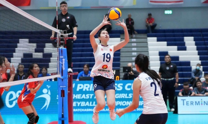 Xác định cặp trận bán kết giải vô địch U18 bóng chuyền nữ Đông Nam Á 2026