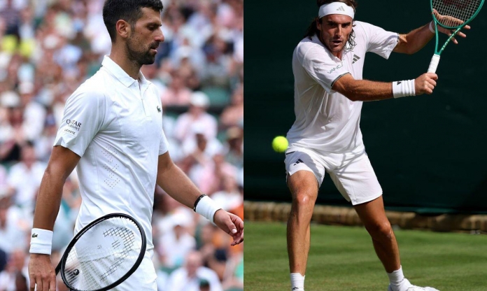 Thắng dễ Tsitsipas, Djokovic thẳng tiến vòng 3 Wimbledon 2026