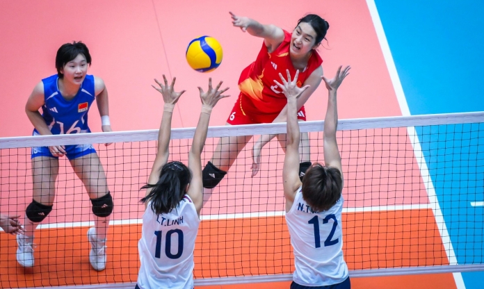 Hạ gọn Nhật Bản, bóng chuyền nữ Trung Quốc 5 lần liên tiếp lọt chung kết U18 châu Á