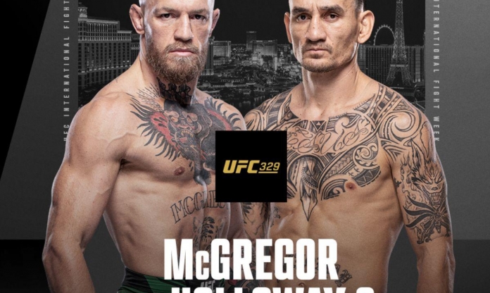 Lịch thi đấu UFC 329: McGregor vs Holloway 2 mới nhất