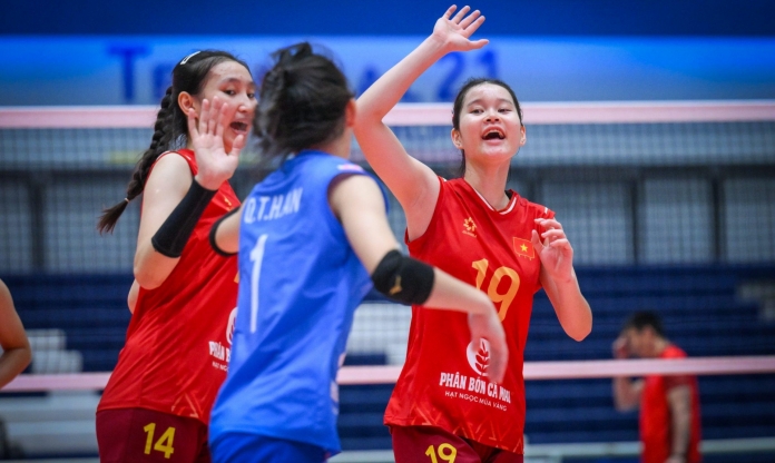 Đại thắng Kazakhstan, bóng chuyền nữ Việt Nam lọt top 5 chung cuộc giải U18 châu Á