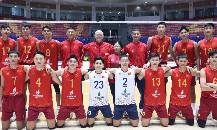 Hạ gọn Myanmar, bóng chuyền Việt Nam lọt bán kết SEA V.Cup 2026