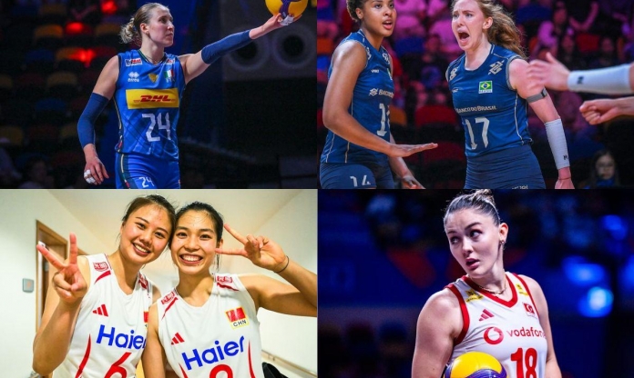 Xác định cặp trận bán kết bóng chuyền nữ VNL 2026