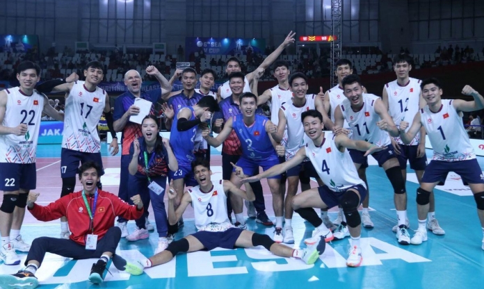 Vô địch SEA V.Cup, bóng chuyền nam Việt Nam chính thức vượt mặt Thái Lan