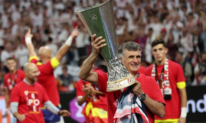 HLV Sevilla nói lời thật lòng sau chức vô địch Cúp C2 2022/23
